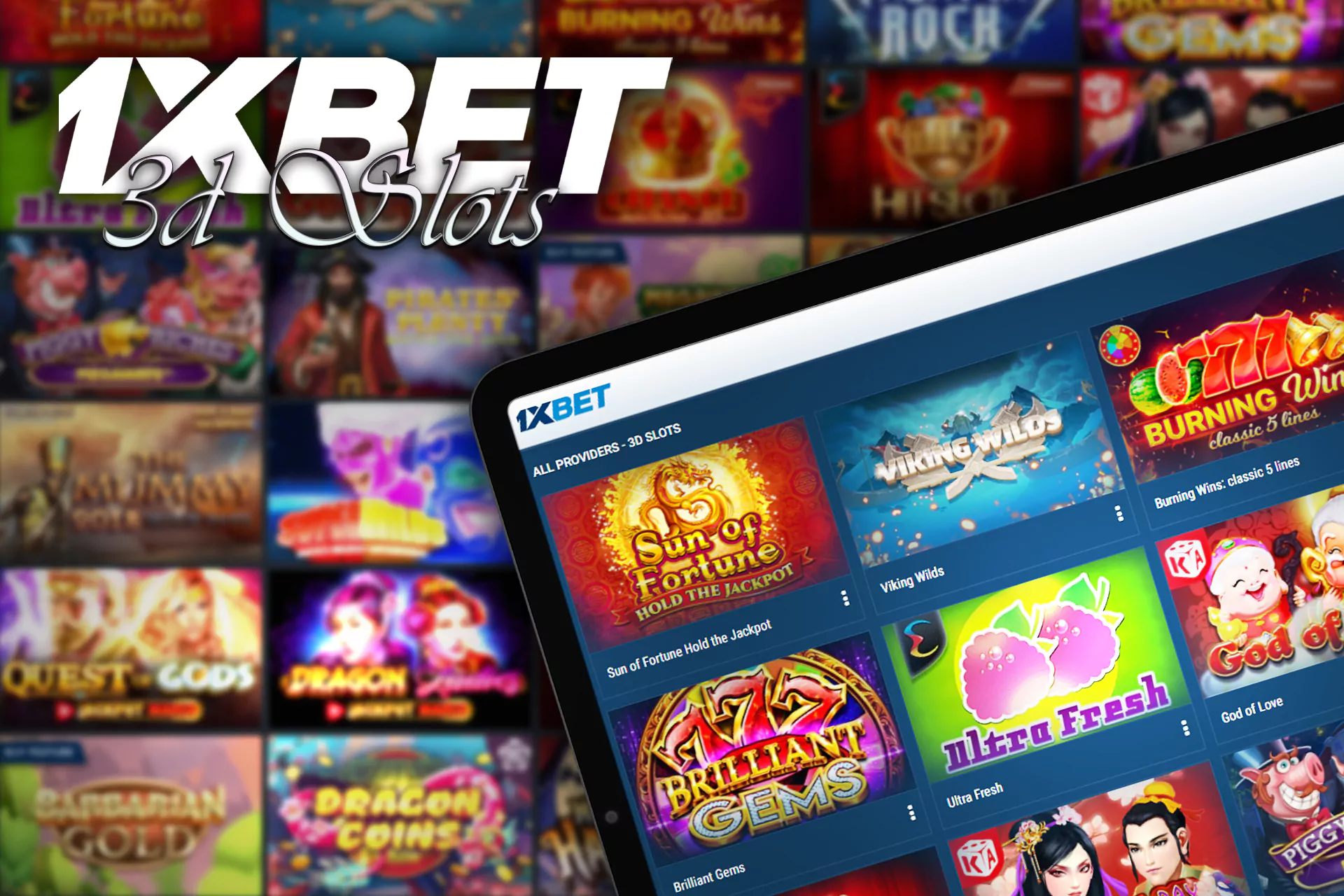 3D Slots တွေမှာ ခေတ်မီဒီဇိုင်းနဲ့ သုံးဖက်မြင်အမြင်အာရုံကို အသုံးပြုထားနိုင်ပါတယ်။ 1xbet ကာစီနိုမှာ လက်ရှိဖော်ပြထားတဲ့ ဂိမ်းအသေးစိတ်ကို ကြည့်ပြီးမှ ရွေးချယ်ပါ။
