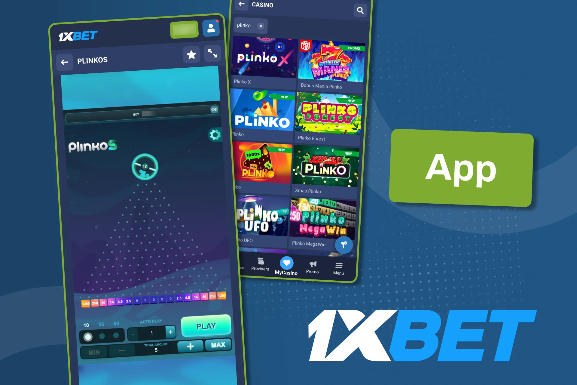 မိုဘိုင်းဘရောက်ဇာကနေ 1xbet ကို ဝင်ရောက်ပြီး လက်ရှိရရှိနိုင်သော Plinko ဂိမ်းများနဲ့ လှုပ်ရှားမှုများကို စစ်ဆေးနိုင်ပါသည်။ ဆုကြေးရယူနိုင်ရန် လိုအပ်ချက်၊ လောင်းကြေးစည်းကမ်းနဲ့ ထုတ်ယူနိုင်မှုအခြေအနေများကို အရင်ဖတ်ပါ။