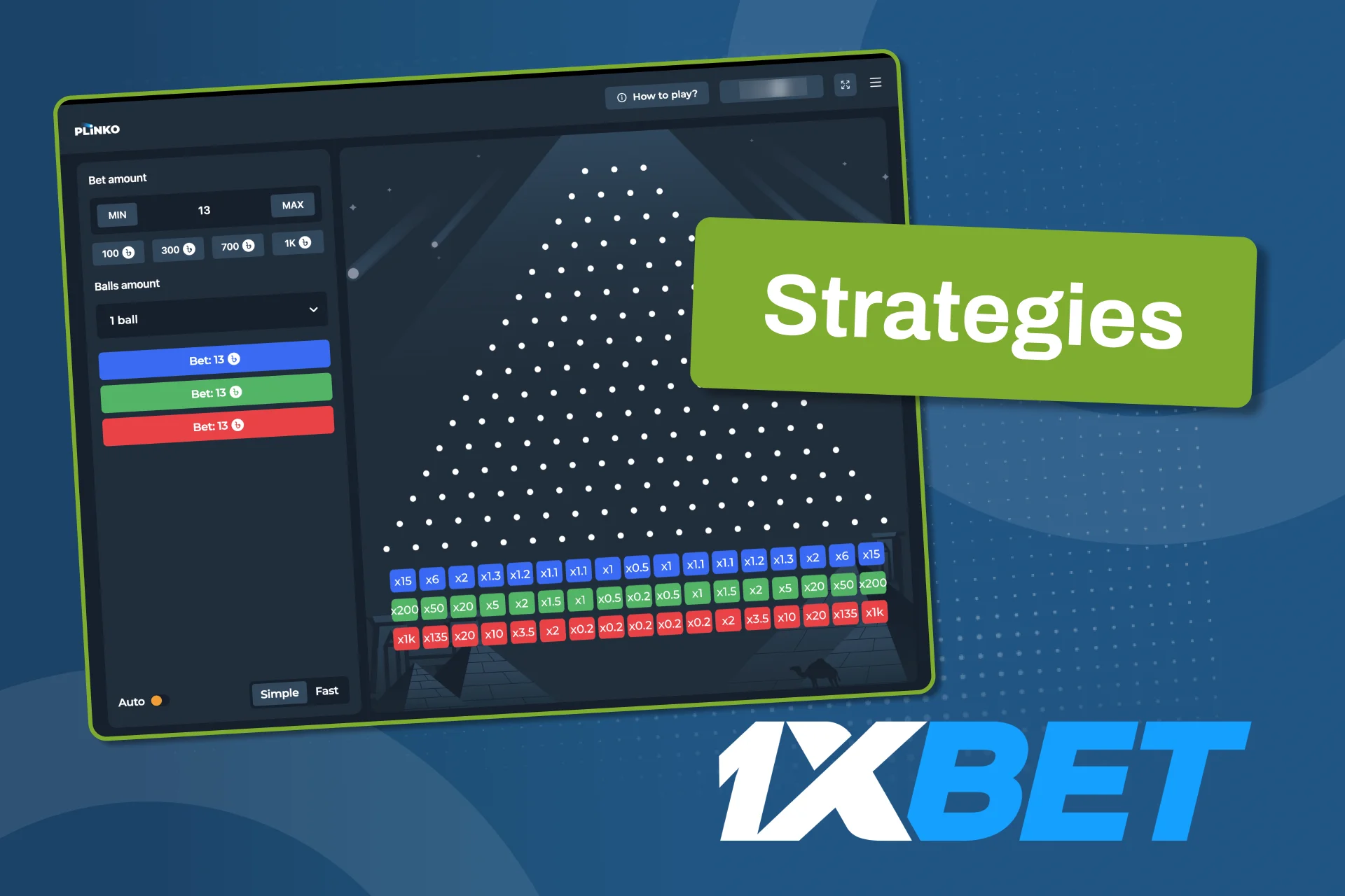 1xbet မှာ Plinko ကစားရာတွင် ကြိုတင်ဘတ်ဂျက်သတ်မှတ်ခြင်း၊ အန္တရာယ်အဆင့်ကို နားလည်ခြင်းနဲ့ အချိန်ကန့်သတ်ခြင်းတို့က လက်ကျန်ငွေကို ထိန်းချုပ်ရာမှာ အထောက်အကူဖြစ်စေပါတယ်။ ဆုံးရှုံးမှုကို ပြန်လည်လိုက်လံဖြည့်တင်းရန် မကြိုးစားဘဲ လိုအပ်ပါက ကစားမှုကို ရပ်နားပါ။