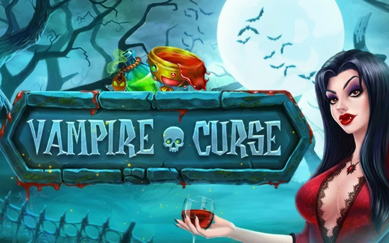 Vampire Curse ဟာ အမှောင်အငွေ့အသက်ပါဝင်တဲ့ စလော့ဂိမ်းအမည်တစ်ခု ဖြစ်ပါတယ်။ 1xbet မှာ ရရှိနိုင်မှုနဲ့ စည်းမျဉ်းတွေကို အကောင့်အတွင်း စစ်ဆေးပါ။