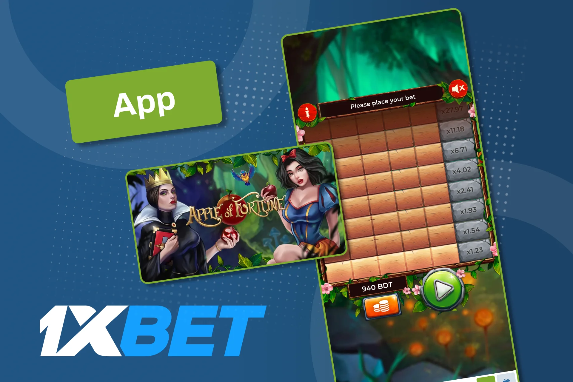Android နှင့် iOS တွင် Apple Of Fortune ကို ကစားရန် အက်ပ်ကို ထည့်သွင်းပါ။