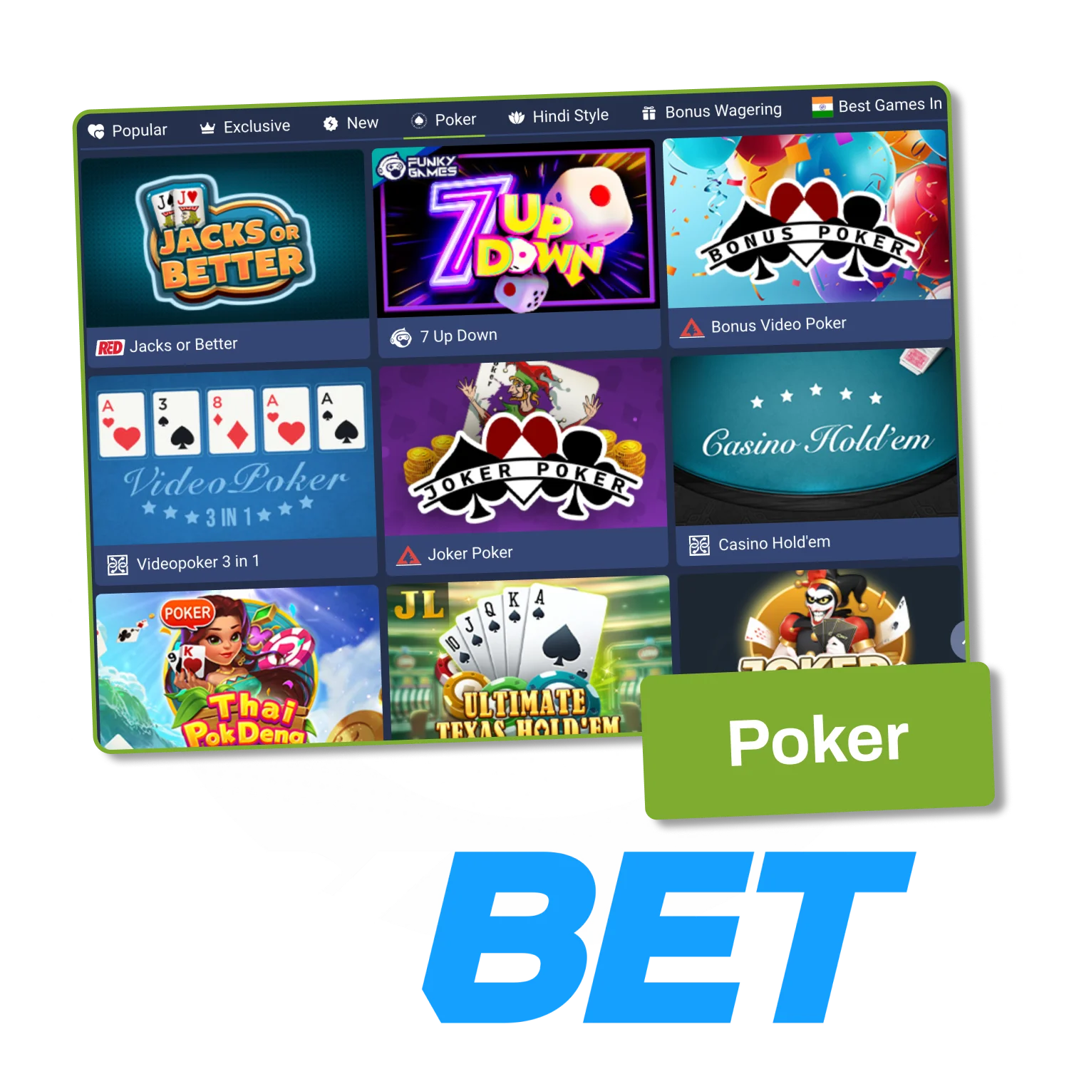 1xbet တွင် Poker စားပွဲများကို ရှာဖွေပြီး သင့်အတွက် သင့်လျော်သည့် ပုံစံကို ရွေးချယ်ကစားပါ။