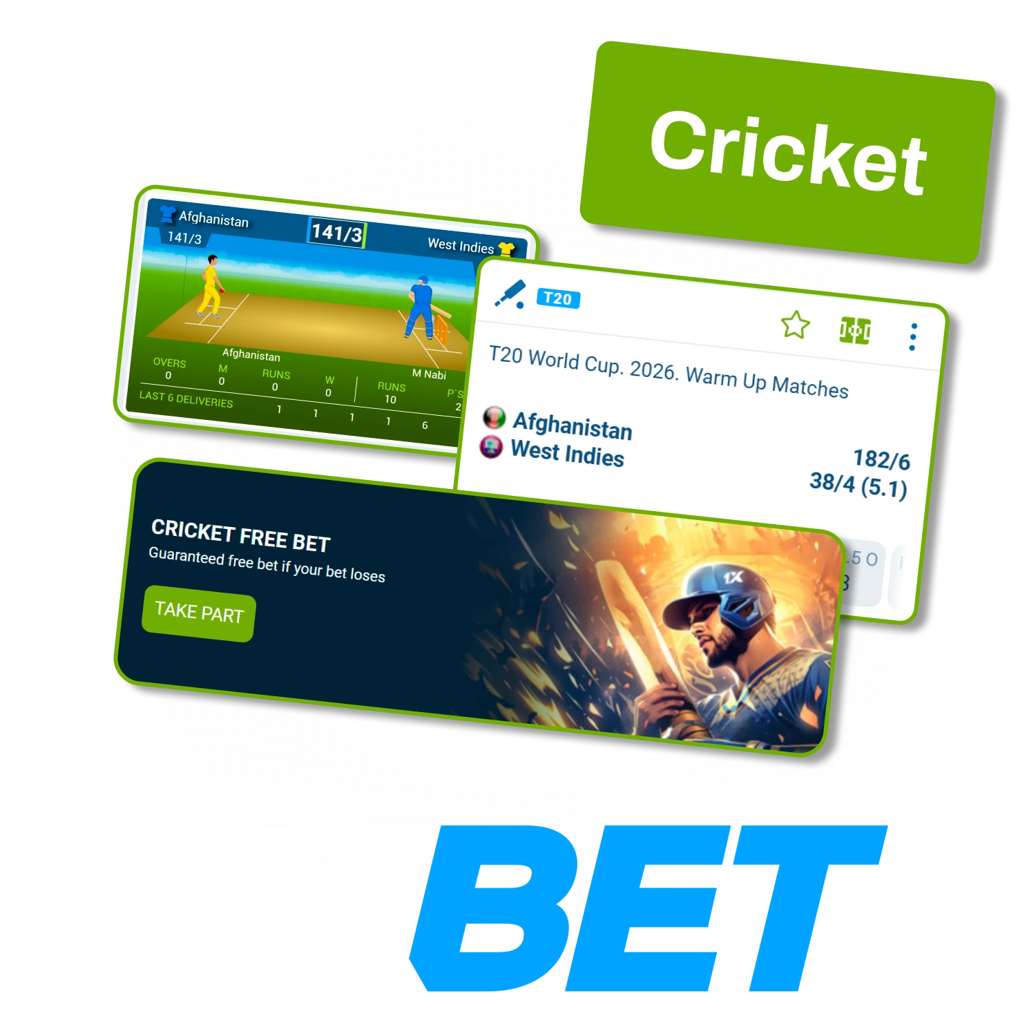 1xbet ရှိ ခရစ်ကတ်ပွဲစဉ်များကို ကြည့်ရှုပြီး ပွဲတစ်ပွဲချင်းစီအတွက် သတ်မှတ်ထားသော စည်းမျဉ်းများနှင့် လောင်းကြေးဈေးကွက်များကို စစ်ဆေးနိုင်ပါသည်။