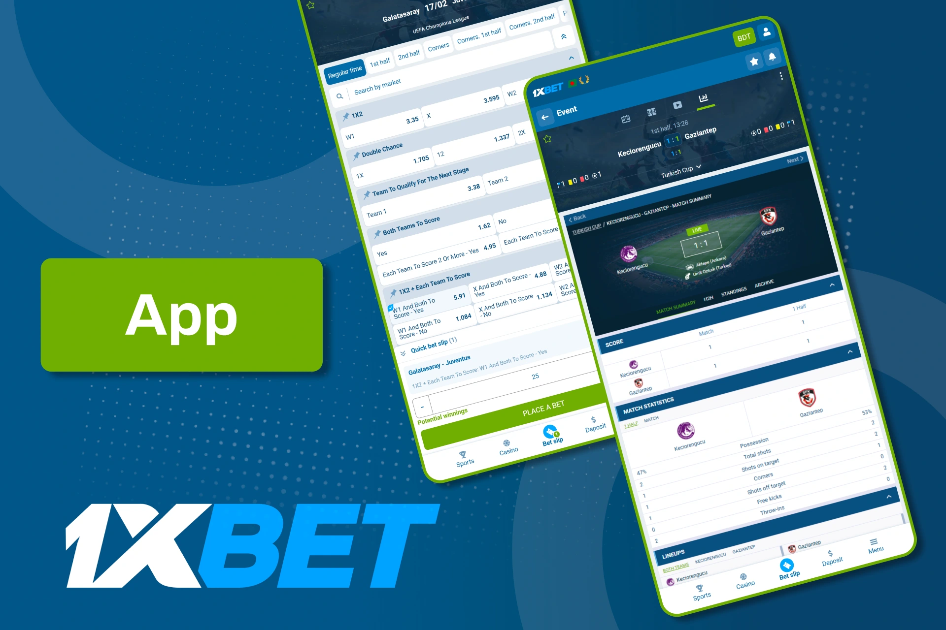 1xbet ၏ မိုဘိုင်းဝက်ဘ်ဆိုက်မှ ဘောလုံးလောင်းကစားကို အဆင်ပြေစွာ အသုံးပြုပါ။