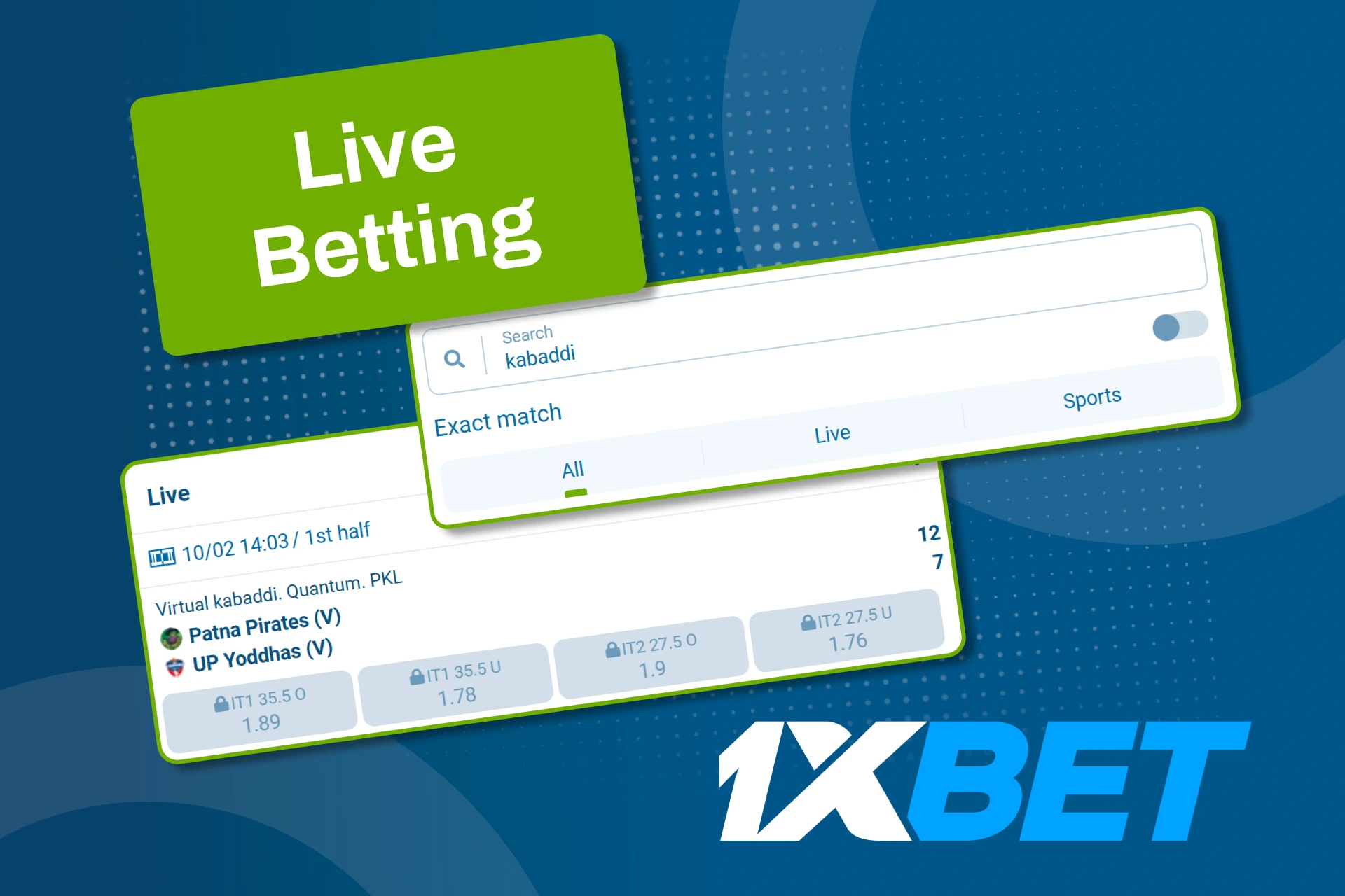 1xbet တွင် ကာဘာဒီပွဲကစားနေစဉ် လောင်းကြေးတင်နိုင်ပါက ပြောင်းလဲနေသော အလျော်အစားနှင့် ဈေးကွက်ဖွင့်ပိတ်အခြေအနေကို အတည်ပြုမီ ပြန်စစ်ပါ။
